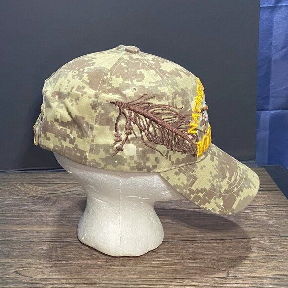 U.S. Warriors Military official Licensed Headwear Native Veteran Marine Hat - Picture 4 of 7